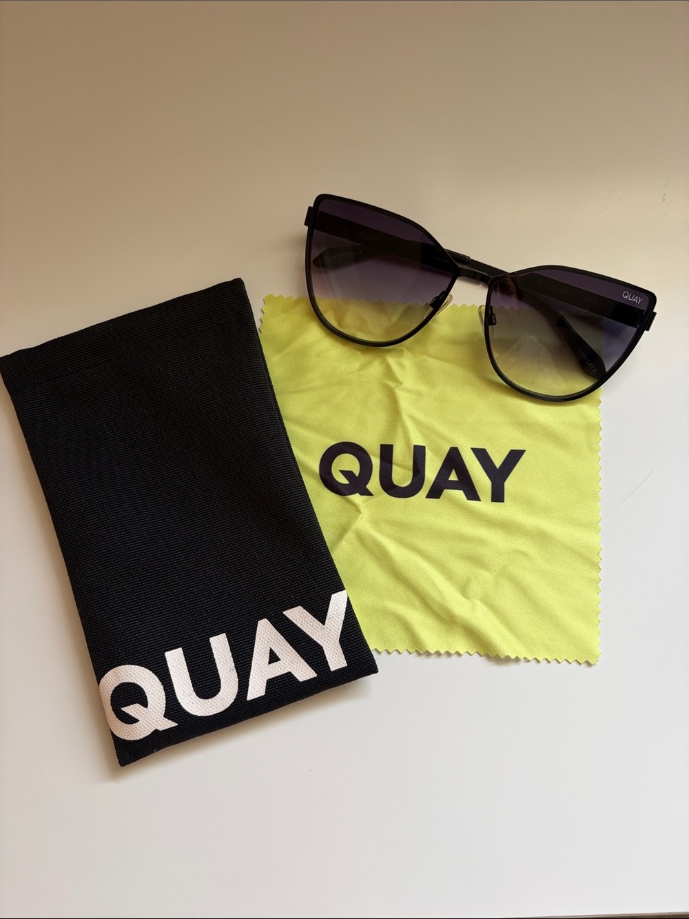 Quay Australia “In Pursuit” Cat-Eye Sunglasses